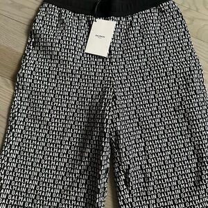 Balmain Black and White Kids Shorts